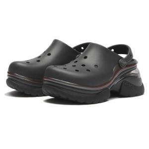 レディース crocs クロックス SUPER BAE CLOG W スーパー ベイ クロッグ 212811-0LD BLACK SAND