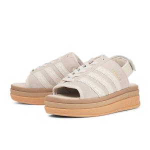 レディース ADIDAS アディダス GAZELLE BOLD SANDAL W ガゼル ボールド サンダル W IH6632 ALUM/ALUM/GOLD