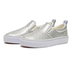 キッズ VANS ヴァンズ 17-22(H)SLIP ON スリッポン V98PS GL SILVER