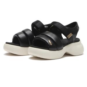 レディース ABC SELECT エービーシーセレクト CL VL PUFF SANDAL 6 ボリュームパフサンダル 6 W2064 BLACK
