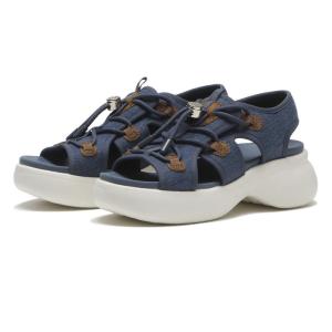 レディース ABC SELECT エービーシーセレクト CL VL CODE SANDAL 6 ボリュームコードサンダル 6 W2067 DENIM
