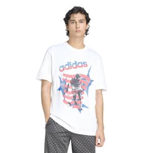 adidas アディダス M ARCHIVE FB STARS GRAPHIC TEE ショートスリーブ KD3820 WHITE