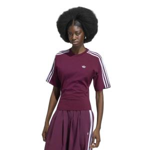 レディース adidas アディダス W SLIM SS TEE(ADILENIUM) ショートスリーブ KY5092 MAROON