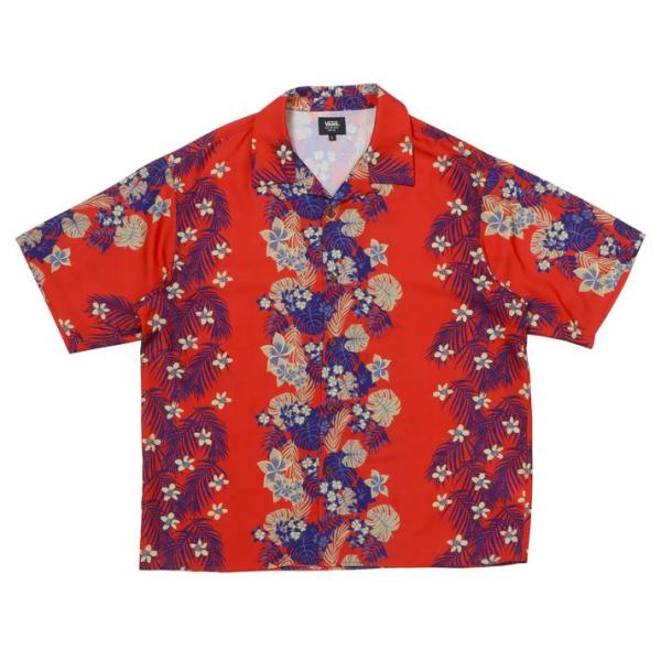 VANS ヴァンズ M Vertical Botanical Shirt ショートスリーブ 126R...