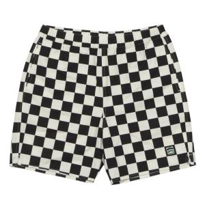VANS ヴァンズ M Checker Board Hybrid Shorts ショートパンツ 126R1152900 ABC-MART限定 BLK WHT