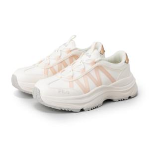 FILA フィラ WAVYDAY FLOW LT ウェイビーデイフローエルティー FU0103887100 ABC-MART限定 *Off White/Pink