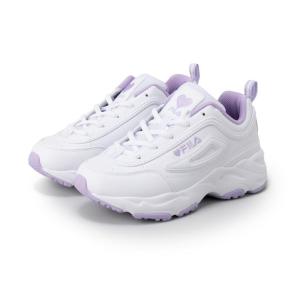 キッズ FILA フィラ 19-23 DISTRACER HEART KD ディストレーサーハートキッズ FK0102861101 ABC-MART限定 *White/Purple