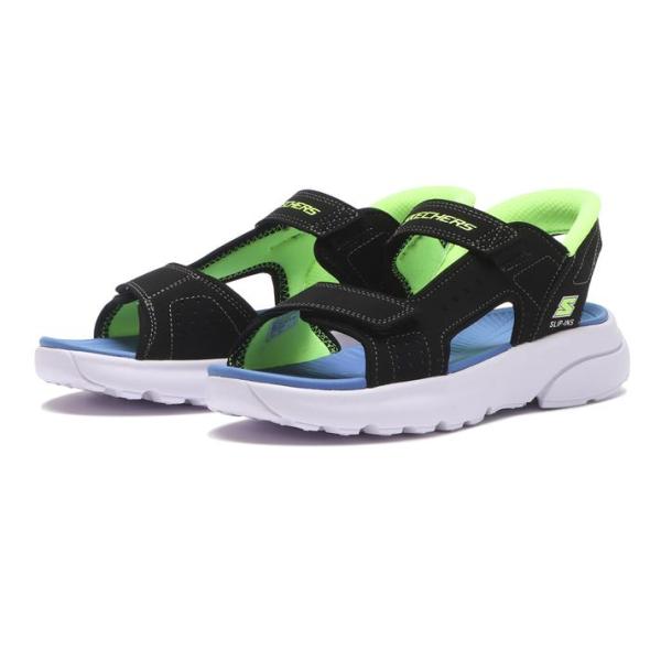 キッズ SKECHERS スケッチャーズ 17-23 RAZOR SPLASH SANDAL 17-...