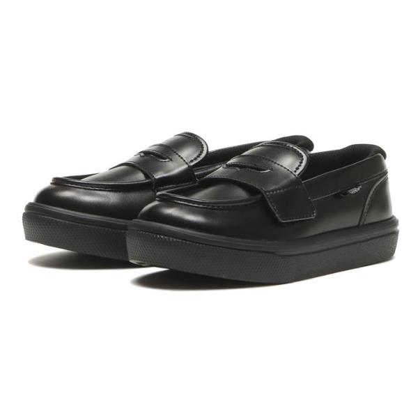 キッズ VANS ヴァンズ 17-22 LOAFER ローファー V2197K BLACK