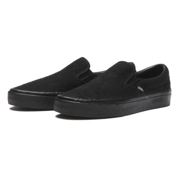 VANS ヴァンズ SLIP ON スリッポン V98CF F.LACE BLACK