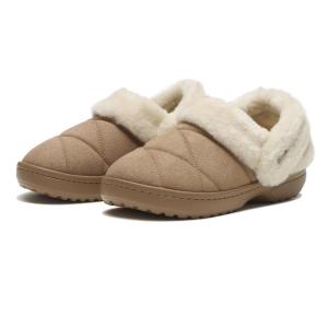 crocs クロックス UNFRGTBLE QUILTED VEGAN SUEDE アンファーゲッタブル キルティング ビーガン スエード 214038-2EY SEPIA