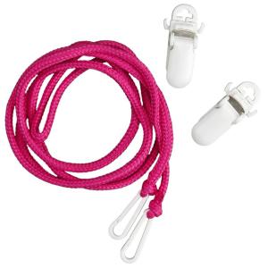 メール便 送料無料 男女兼用 ベビー キッズ 無地 手袋ひも 紐 紛失防止ヒモ ひものみ クリップ付き グローブ 手袋に Fサイズ