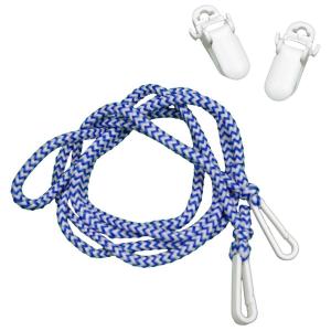 メール便 送料無料 男女兼用 ベビー キッズ MIX 手袋ひも 紐 紛失防止ヒモ ひものみ クリップ付き グローブ 手袋に Fサイズ