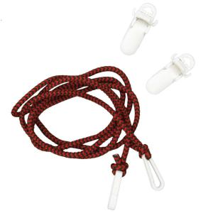 メール便 送料無料 男女兼用 ベビー キッズ MIX 手袋ひも 紐 紛失防止ヒモ ひものみ クリップ付き グローブ 手袋に Fサイズ