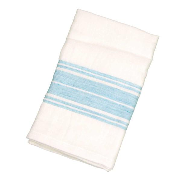 今治タオル Double line（ダブルライン） 今治フェイスタオル ストライプ柄 綿とリネン 3...
