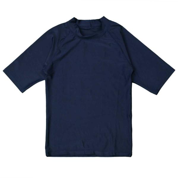 ゆうメール 送料無料  ボーイズ ガールズ キッズ ジュニア水着UPF50＋紫外線対策スクールラッシ...