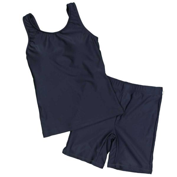 ゆうメール 送料無料  女の子 ガールズ スクール水着 スクールセパレート（パンツタイプ） 水着UV...