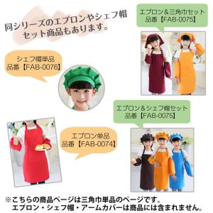 メール便 送料無料 三角巾 子供 給食 キッズ...の詳細画像5