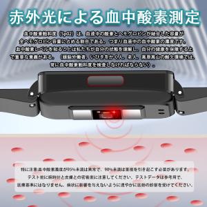 スマートウォッチ 血圧 体温 心拍数 HRV ...の詳細画像4