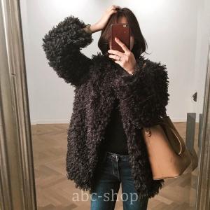 プードルコートファーモコモコプードルファーアウターコートモコモコアウター羽織り羽織wear.com