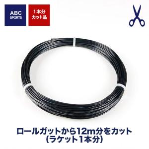 ［指定商品10%OFF］[ガット]テクニファイバー製 ブラックコード