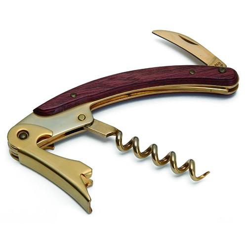 ワインオープナー クレッセント ソムリエナイフ プレミアムゴールド SW010GD T字タイプ