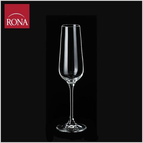 シャンパングラス ロナ RONA センテンス 7oz フルート×6脚セット 業務用 6466 フルー...