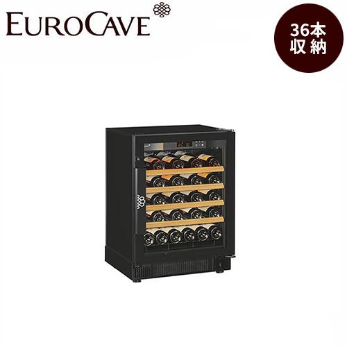 ワインセラー ユーロカーブ コンパクト59シリーズ 38本用 ガラス扉 V059M-PTHF