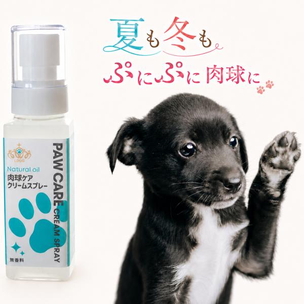 犬 猫 肉球ケアスプレー 60ml 日本製 肉球クリーム 保湿 乾燥 ひび割れ対策 保護 カサカサ改...