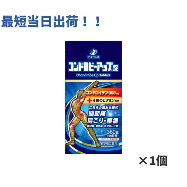 【第3類医薬品】コンドロビーアップ錠 360錠 関節痛 肩こり 腰痛 神経痛 ビタミンB