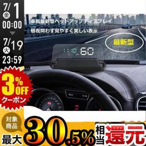 最新型 ヘッドアップディスプレイ スピードメーター