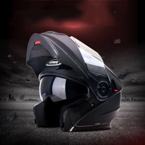 YEMA927 システムヘルメット バイクヘルメット バイク用品 BIKE HELMET フリップアップ 全8色 ダブルシールド付き ワンタッチ式 輸入品