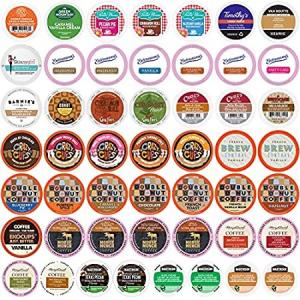 Flavored Coffee Pods Variety Pack - Single Serve Cups for All Keurig K Cups