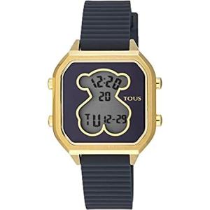Tous Watches d-Bear Teen Womens Digital Quartz Watch with Silicone Bracelet