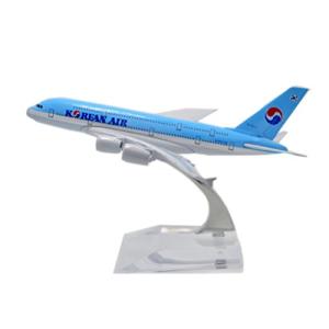TANG DYNASTY 1/400 16cm 大韓航空 Korean Air エアバス A380 合金飛行機プレーン模型 おもちゃの商品画像