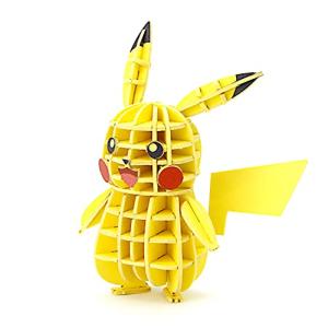 si-gu-mi PLUS ポケモン ピカチュウ - 小学生 から 大人 まで 楽しめる 紙製 3D 立体パズル DIY 工作キット - 男の子 女のの商品画像