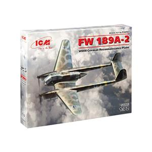 ICM 1/72 ドイツ空軍 フォッケウルフ Fw189A-2 プラモデル 72292の商品画像