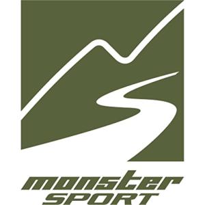 MONSTER SPORT スクエアロゴステッカー マットグリーン (2枚組) [カッティング仕様] 転写シート付 アースカラー ミリタリー 艶消し素材の商品画像