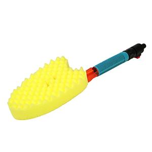 セフティー3 散水お掃除スポンジ ホース直結 ブラシに通水 手元で止水可能 農機具車洗浄 SSS-1の商品画像