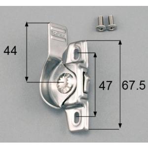 Ｒ１Ｙ６２　送料無料 LIXIL リクシル トステム サッシ 引違い錠 クレセント 左側用 ネジカバー無し