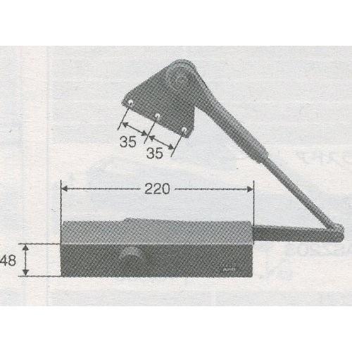 トステム　ドアクローザ　ホワイト　 DCAZ102 (品番変更の為 L1X12)　新クリエラ　90....