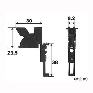 BPJ-155 トステム 純正網戸部品　外れ止め（振れ止め）(左右セット）｜abcshop-yh-ten