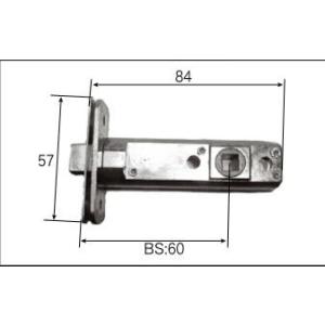 FNMZ074　 LIXIL トステム　リビング建材用部品 ドア チューブラッチ｜abcshop-yh-ten