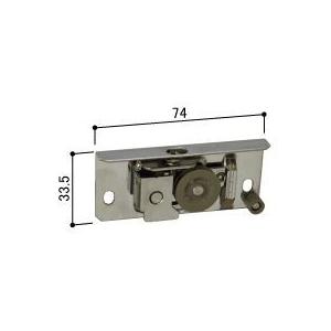 YKK AP HH-3K-12594 CH ステン メンテナンス部品 網戸用戸車 : ABCshop