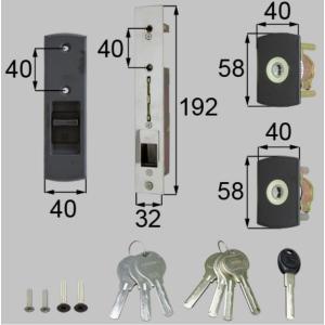 LIXIL - LIXIL TOSTEM 玄関引戸　召し合わせ外錠　新品未使用 LIXIL - LIXIL TOSTEM 玄関引戸 召し合わせ外錠 新品未使用の