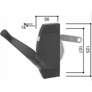 LIXIL（リクシル） C8NKH34RD LIXIL・新日軽 ルーバー用オペレーター