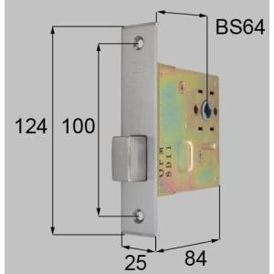 QDC-17　TOSTEM　トステム プレナス2　錠ケース  MIWA　ラッチ箱錠  バックセット64mm｜abcshop-yh-ten