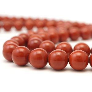 レッドアゲート 12mm 丸玉 ビーズ 連売り 約38cm 赤瑪瑙 メノウ 天然石