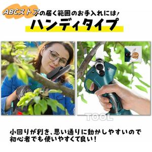 高枝 電動のこぎり チェーンソー 充電式 高枝...の詳細画像3