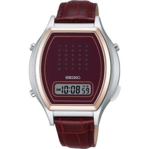 SEIKO 腕時計 音声デジタルウオッチ レッド SBJS010